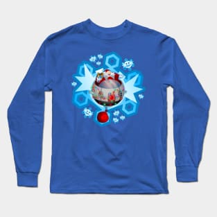 Robotnik Claus Rides Again Long Sleeve T-Shirt